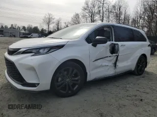 2022 Toyota Sienna XSE z VIN 5TDDRKEC2NS094411, wystawiony jako Copart lot #46491605 z przebiegiem 72 740 mil mil oraz Szkoda całkowita • Salvage title. Historia ofert i sprzedaży dostępna na DreamBid. Obrazek 1.