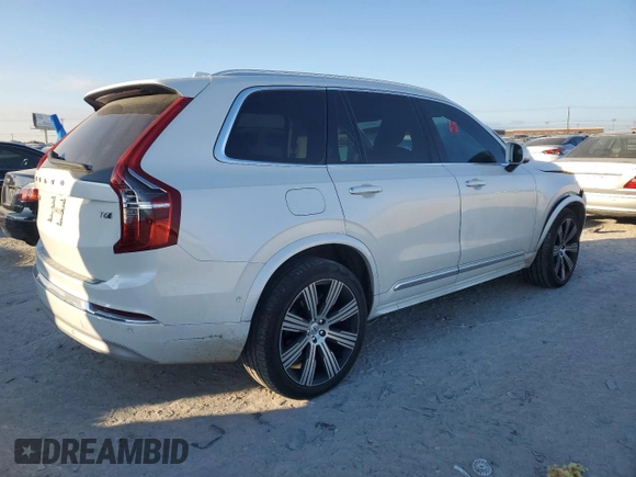 2022 Volvo XC90 Inscription with VIN YV4A221L2N1827855, listed as a Copart auction lot 41870335 with 29,792 mi miles and Salvage title. Bid and sale history available at DreamBid. Image 3.