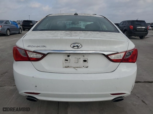 2013 Hyundai Sonata SE with VIN 5NPEC4AC6DH602746, listed as a Copart auction lot 48944315 with 235,462 mi miles and Salvage Title. Bid and sale history available at carsss.com. Image 6.