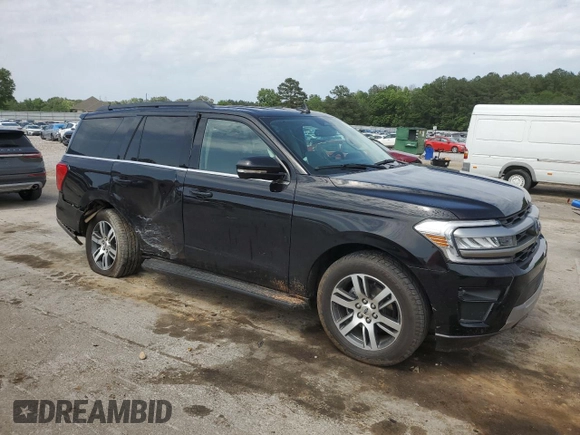 2024 Ford Expedition XLT with VIN 1FMJU1H81REA55710, listed as a Copart auction lot 56927215 with 16,072 mi miles and Salvage title. Bid and sale history available at DreamBid. Image 4.