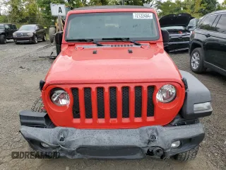 2021 Jeep Wrangler Sport S with VIN 1C4GJXAN8MW721801, listed as a Copart auction lot 72722484 with 36,686 mi miles and Salvage title. Bid and sale history available at DreamBid. Image 5.