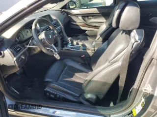 2013 BMW 6 Series 650i with VIN WBAYM9C57DDW20035, listed as a Copart auction lot 47051175 with 96,315 mi miles and Salvage Title. Bid and sale history available at carsss.com. Image 7.
