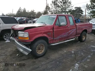 1995 Ford F-150 with VIN 1FTEX14HXSKB56139, listed as a Copart auction lot 45411115 with 167,859 mi miles and Salvage Title. Bid and sale history available at carsss.com. Image 1.