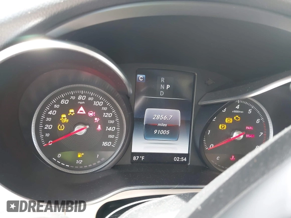 2019 Mercedes-Benz GLC 300 with VIN WDC0G4JB3K1000679, listed as a IAAI auction lot 42221925 with 91,005 mi miles and . Bid and sale history available at DreamBid. Image 7.