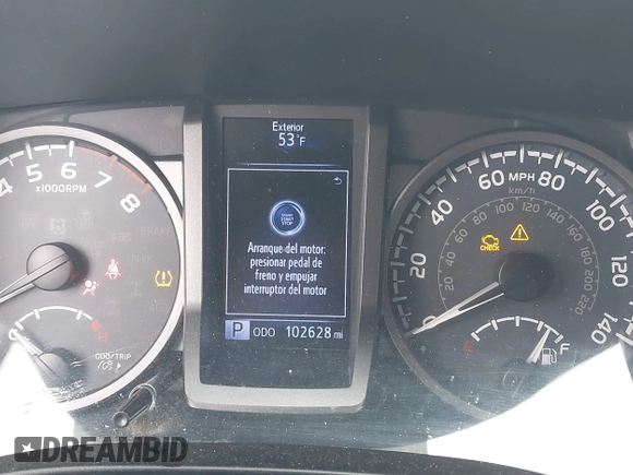 2017 Toyota Tacoma SR5 with VIN 5TFAZ5CN0HX053573, listed as a IAAI auction lot 41797867 with 102,628 mi miles and . Bid and sale history available at DreamBid. Image 16.