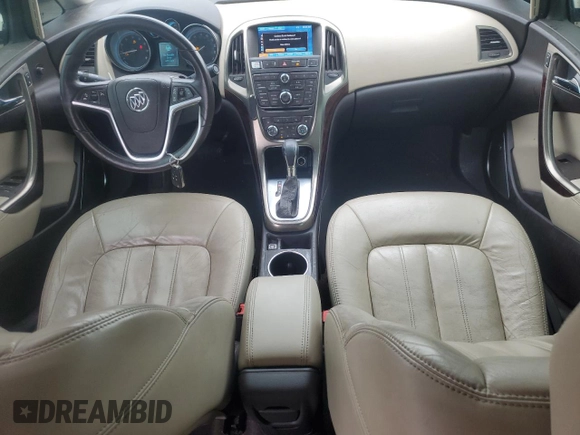 2014 Buick Verano Group with VIN 1G4PS5SK6E4168841, listed as a Copart auction lot 57608895 with 139,303 mi miles and Salvage title. Bid and sale history available at DreamBid. Image 8.