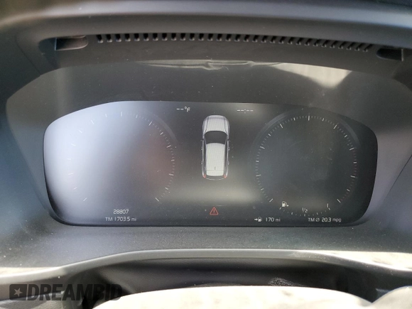 2021 Volvo XC40 R-Design z VIN YV4AC2HM4M2481361, wystawiony jako Copart lot #60087734 z przebiegiem 28 807 mil mil oraz Szkoda całkowita • Salvage title. Historia ofert i sprzedaży dostępna na DreamBid. Obrazek 9.