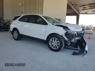 2022 Chevrolet Equinox LS z VIN 3GNAXHEVXNS237315, wystawiony jako Copart lot #57390925 z przebiegiem 22 590 mil mil oraz Szkoda całkowita • Salvage title. Historia ofert i sprzedaży dostępna na DreamBid. Obrazek 4.