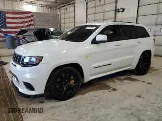 2018 Jeep Grand Cherokee Trackhawk with VIN 1C4RJFN93JC263176, listed as a Copart auction lot 62847685 with 84,639 mi miles and Clean title. Bid and sale history available at DreamBid. Image 1.