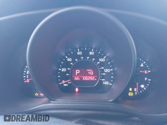 2016 Kia Soul + with VIN KNDJP3A5XG7348174, listed as a IAAI auction lot 41912003 with 106,292 mi miles. Bid and sale history available at carsss.com. Image 7.