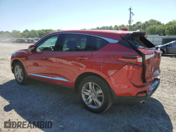 2021 Acura RDX w/Advance Package with VIN 5J8TC1H71ML012062, listed as a Copart auction lot 52085664 with 36,770 mi miles. Bid and sale history available at carsss.com. Image 2.