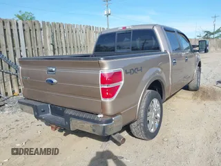 2012 Ford F-150 XL with VIN 1FTFW1ET1CFA03279, listed as a IAAI auction lot 42107076 with 160,972 mi miles. Bid and sale history available at carsss.com. Image 4.