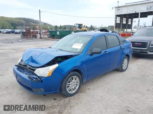 2010 Ford Focus SE with VIN 1FAHP3FNXAW265788, listed as a IAAI auction lot 42053567 with 161,345 mi miles. Bid and sale history available at carsss.com. Image 2.