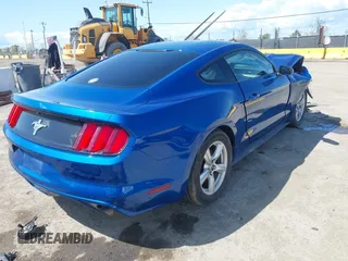2017 Ford Mustang V6 with VIN 1FA6P8AM9H5239685, listed as a IAAI auction lot 41956734 with 67,577 mi miles and . Bid and sale history available at carsss.com. Image 4.