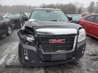 2013 GMC Terrain SLE with VIN 2GKFLTE37D6399402, listed as a Copart auction lot 45202395 with 123,529 mi miles and Salvage Title. Bid and sale history available at DreamBid. Image 5.
