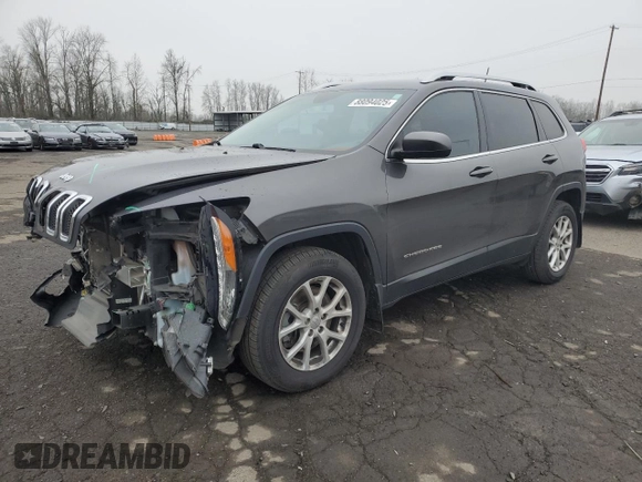 2017 Jeep Cherokee Latitude with VIN 1C4PJMCB8HW657993, listed as a Copart auction lot 88094025 with 146,583 mi miles and Salvage Title. Bid and sale history available at DreamBid. Image 1.