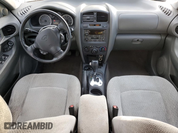 2005 Hyundai Santa Fe GLS with VIN KM8SC73D45U987706, listed as a Copart auction lot 77706174 with 160,646 mi miles and Salvage Title. Bid and sale history available at carsss.com. Image 8.