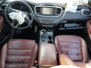 2016 Kia Sorento SXL with VIN 5XYPK4A1XGG010207, listed as a Copart auction lot 88313105 with 0 mi miles and Salvage Title. Bid and sale history available at carsss.com. Image 8.