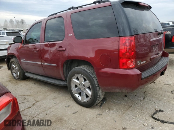 2011 GMC Yukon SLT with VIN 1GKS2CE05BR197666, listed as a Copart auction lot 41823744 with 108,215 mi miles and Salvage Title. Bid and sale history available at carsss.com. Image 2.