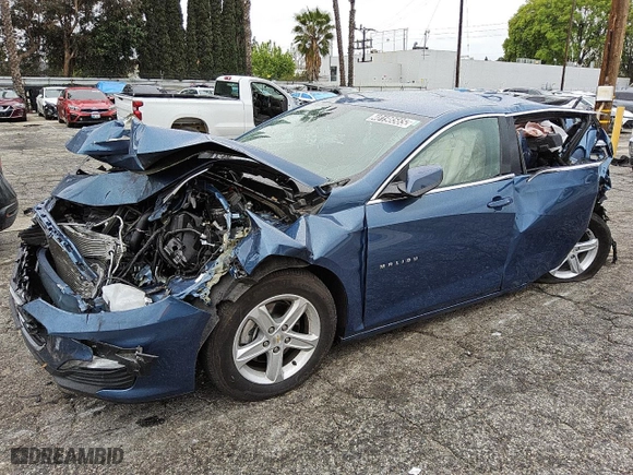 2024 Chevrolet Malibu LT with VIN 1G1ZD5STXRF250896, listed as a Copart auction lot 48198565 with 0 mi miles and Salvage Title. Bid and sale history available at carsss.com. Image 1.