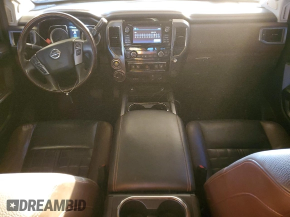2016 Nissan Titan XD Platinum Reserve with VIN 1N6BA1F42GN512715, listed as a Copart auction lot 88910205 with 85,364 mi miles and Salvage Title. Bid and sale history available at carsss.com. Image 8.