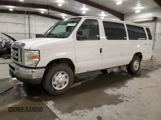 2011 Ford Econoline Passenger XL with VIN 1FBSS3BL8BDB07454, listed as a Copart auction lot 84713284 with 96,635 mi miles and Salvage title. Bid and sale history available at DreamBid. Image 1.