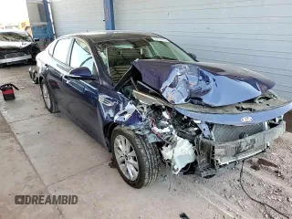 2018 Kia Optima S with VIN 5XXGT4L3XJG194653, listed as a Copart auction lot 60733015 with 78,475 mi miles and Salvage title. Bid and sale history available at DreamBid. Image 14.