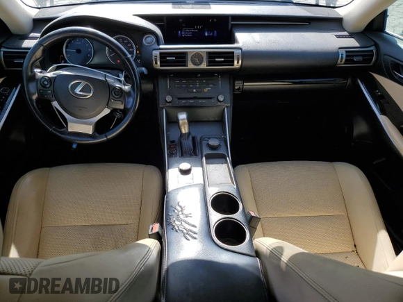 2016 Lexus IS 200t with VIN JTHBA1D2XG5020811, listed as a Copart auction lot 60625625 with 112,983 mi miles and Salvage title. Bid and sale history available at DreamBid. Image 8.