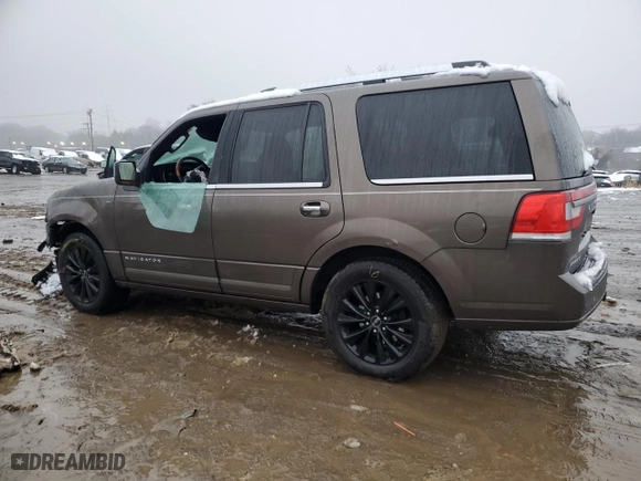2015 Lincoln Navigator with VIN 5LMJJ2JT7FEJ14653, listed as a Copart auction lot 44921315 with 112,183 mi miles and Salvage Title. Bid and sale history available at carsss.com. Image 2.
