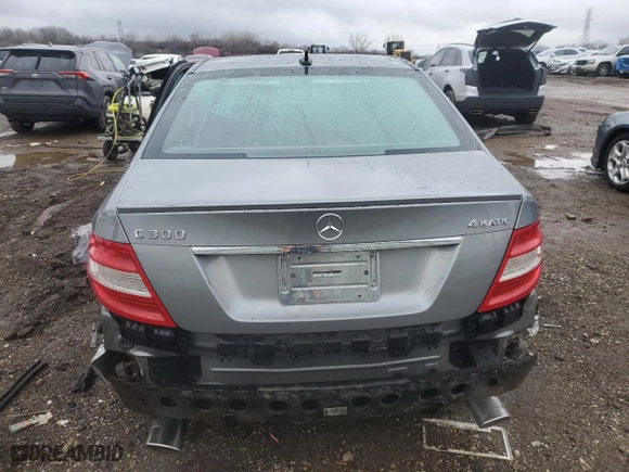 2011 Mercedes-Benz C-Class C 300 Sport with VIN WDDGF8BBXBR160708, listed as a Copart auction lot 48259315 with 140,381 mi miles and Salvage Title. Bid and sale history available at carsss.com. Image 6.