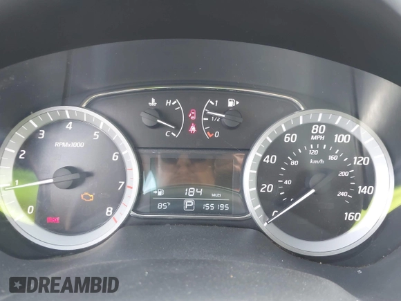 2013 Nissan Sentra SR z VIN 3N1AB7AP5DL772122, wystawiony jako IAAI lot #41945779 z przebiegiem 155 195 mil mil oraz . Historia ofert i sprzedaży dostępna na DreamBid. Obrazek 7.