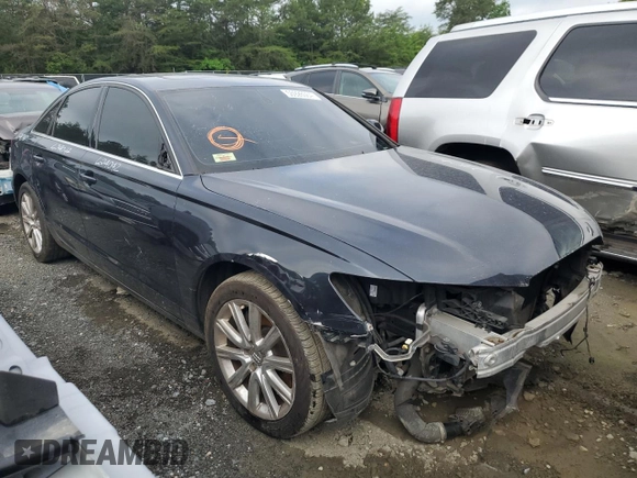 2015 Audi A6 2.0T Premium with VIN WAUFFAFC0FN029054, listed as a Copart auction lot 55926064 with 109,769 mi miles and Salvage Title. Bid and sale history available at carsss.com. Image 4.