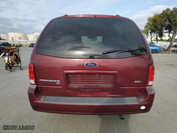 2006 Ford Freestar Wagon SEL with VIN 2FMZA52206BA23717, listed as a Copart auction lot 53404515 with 117,402 mi miles and Clean Title. Bid and sale history available at carsss.com. Image 6.