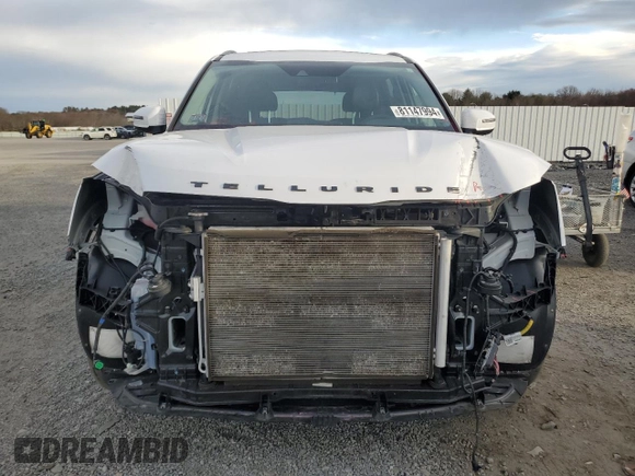 2022 Kia Telluride EX with VIN 5XYP3DHC3NG252841, listed as a Copart auction lot 81147994 with 50,481 mi miles and Salvage Title. Bid and sale history available at carsss.com. Image 5.
