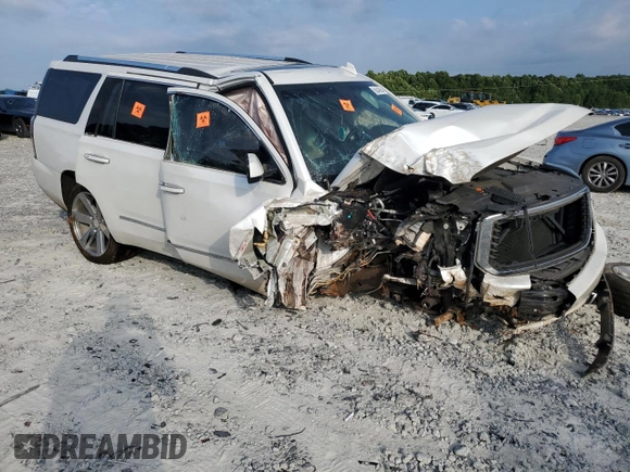 2016 GMC Yukon Denali with VIN 1GKS1CKJ5GR276276, listed as a Copart auction lot 68343954 with Not Provided miles and Salvage Title. Bid and sale history available at DreamBid. Image 4.
