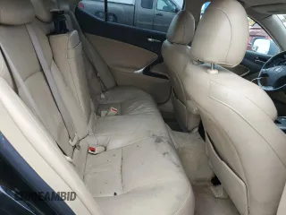 2006 Lexus IS 250 z VIN JTHBK262665013563, wystawiony jako Copart lot #54230975 z przebiegiem 220 480 mil mil oraz Szkody całkowita. Historia ofert i sprzedaży dostępna na DreamBid. Obrazek 10.