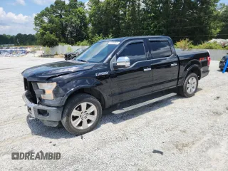 2016 Ford F-150 XLT with VIN 1FTEW1EF9GFB49621, listed as a Copart auction lot 61810865 with 258,610 mi miles and Salvage title. Bid and sale history available at DreamBid. Image 1.