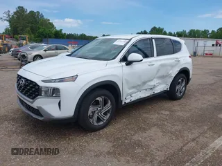 2023 Hyundai Santa Fe SE with VIN 5NMS14AJ9PH630176, listed as a IAAI auction lot 42202536 with 26,624 mi miles and . Bid and sale history available at DreamBid. Image 19.