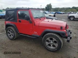 2006 Jeep Wrangler SE with VIN 1J4FA29S46P786905, listed as a Copart auction lot 73172234 with 172,418 mi miles and Salvage Title. Bid and sale history available at carsss.com. Image 4.