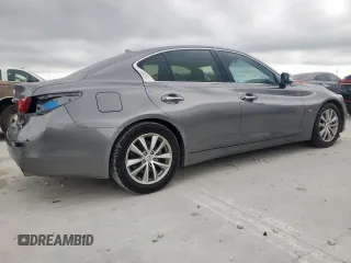 2015 Infiniti Q50 Sport with VIN JN1BV7AP1FM331043, listed as a Copart auction lot 60319895 with 150,645 mi miles and Salvage title. Bid and sale history available at DreamBid. Image 3.