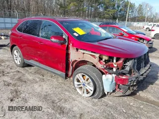 2015 Ford Edge SEL with VIN 2FMTK3J98FBC09172, listed as a IAAI auction lot 41341529 with 131,325 mi miles. Bid and sale history available at carsss.com. Image 1.