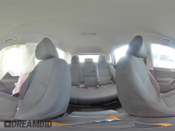 2013 Volkswagen Tiguan S with VIN WVGAV7AX1DW548677, listed as a Copart auction lot 52787255 with 72,256 mi miles and Salvage title. Bid and sale history available at DreamBid. Image 14.