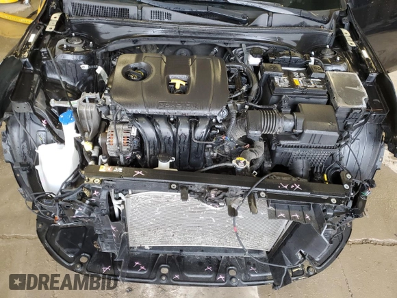 2021 Kia Forte LXS with VIN 3KPF24AD6ME391617, listed as a Copart auction lot 61461165 with 61,272 mi miles and Salvage title. Bid and sale history available at DreamBid. Image 11.