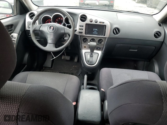 2005 Pontiac Vibe with VIN 5Y2SL63815Z480783, listed as a Copart auction lot 70267334 with 132,637 mi miles and Salvage Title. Bid and sale history available at carsss.com. Image 8.