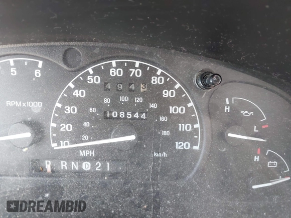 2001 Ford Ranger XL with VIN 1FTYR10U41PB74891, listed as a IAAI auction lot 42177254 with 108,544 mi miles and . Bid and sale history available at carsss.com. Image 7.