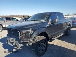 2016 Ford F-150 XLT with VIN 1FTEW1EP8GFB83526, listed as a Copart auction lot 83435954 with 184,519 mi miles and Salvage Title. Bid and sale history available at carsss.com. Image 1.