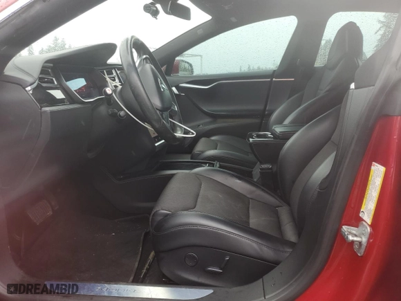 2017 Tesla Model S 100D with VIN 5YJSA1E26HF209598, listed as a Copart auction lot 52162885 with 149,384 mi miles and Salvage Title. Bid and sale history available at carsss.com. Image 7.