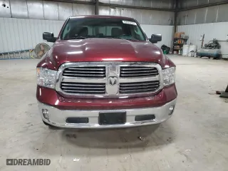 2017 Ram 1500 Big Horn with VIN 1C6RR7LG3HS667327, listed as a Copart auction lot 43693235 with 105,381 mi miles and Salvage Title. Bid and sale history available at carsss.com. Image 5.