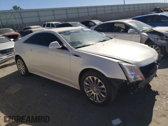2014 Cadillac CTS Performance with VIN 1G6DC1E31E0102757, listed as a Copart auction lot 43823735 with 54,553 mi miles and Salvage title. Bid and sale history available at DreamBid. Image 4.