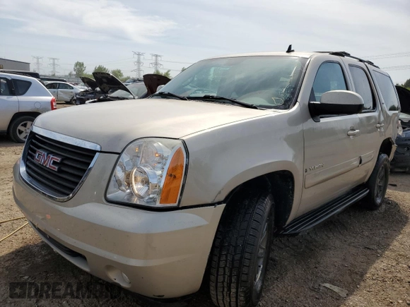 2007 GMC Yukon SLT with VIN 1GKFK13057J305802, listed as a Copart auction lot 57156884 with 218,494 mi miles and Salvage Title. Bid and sale history available at carsss.com. Image 1.